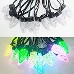 c9 red white christmas lights