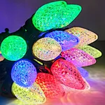 c9 warm white led christmas lights